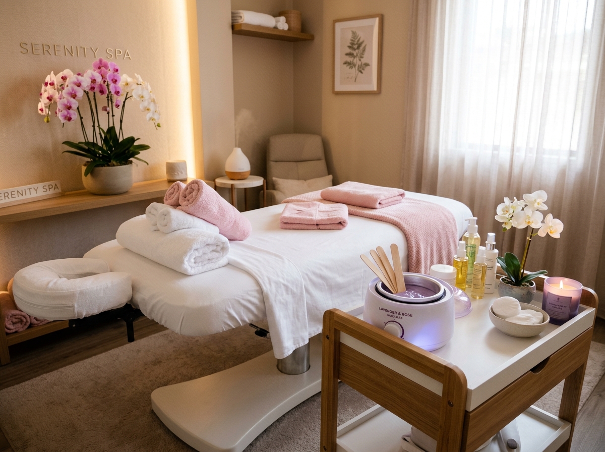 Z Glam Beauty private luxury waxing suite